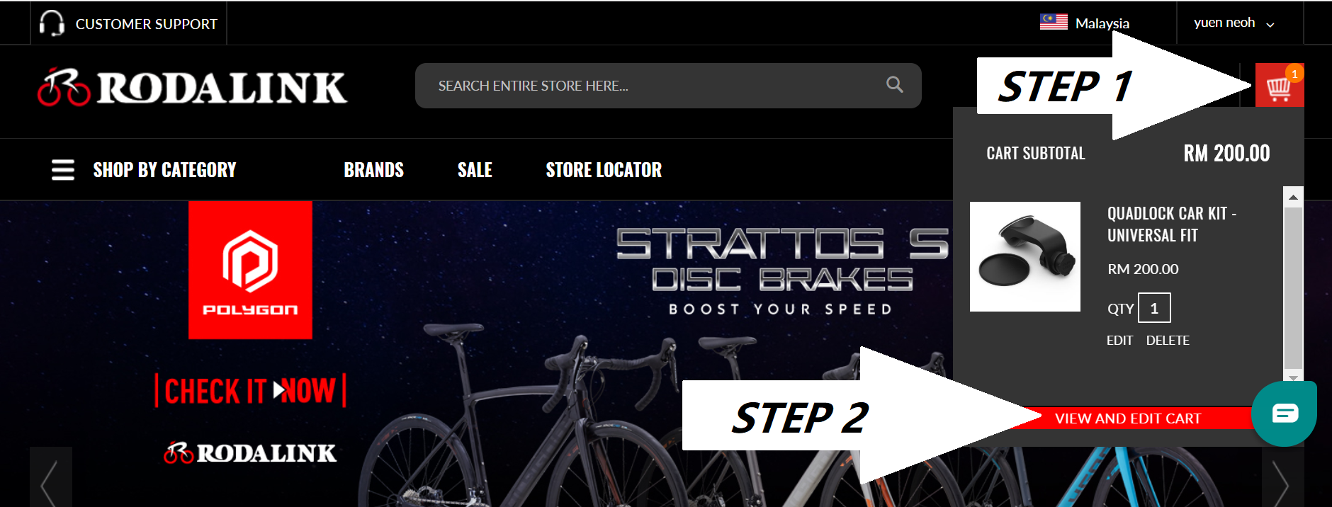 First step First step