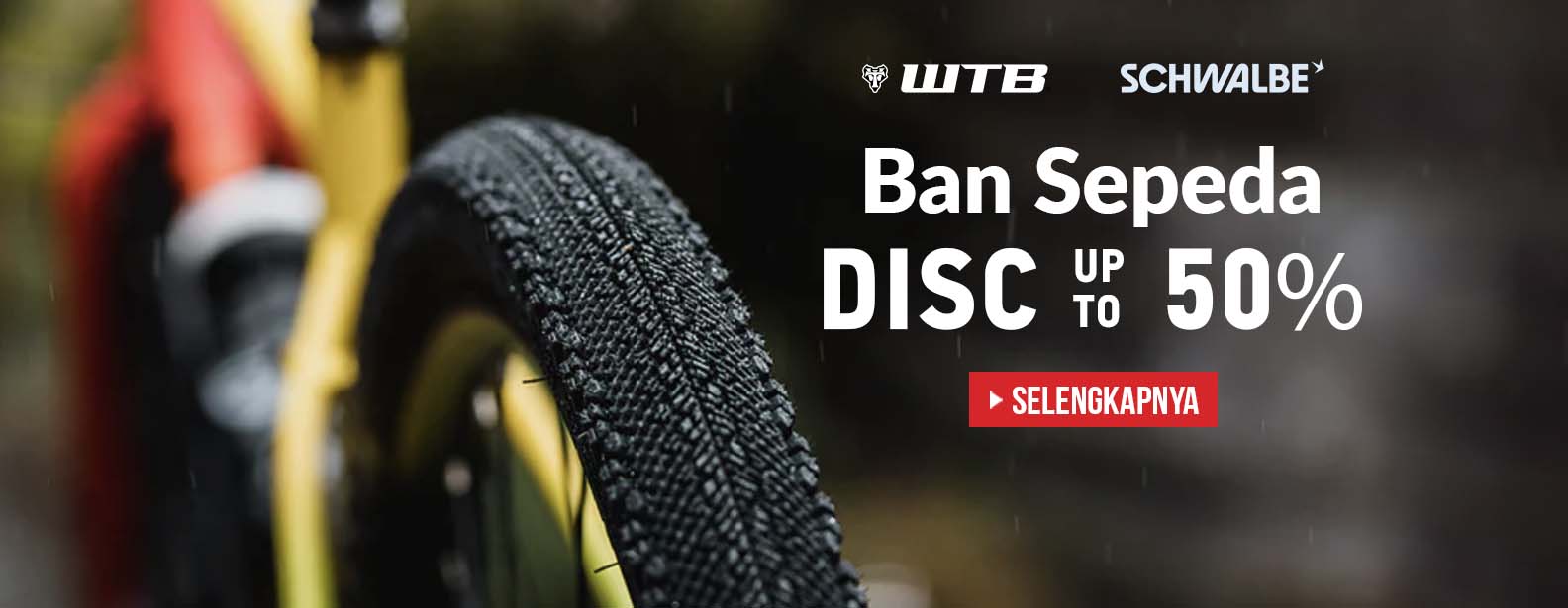Ban Sepeda 50% OFF Ban Sepeda 50% OFF
