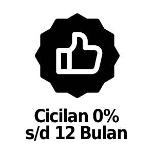 Cicilan 0% - 12 bulan Cicilan 0% - 12 bulan