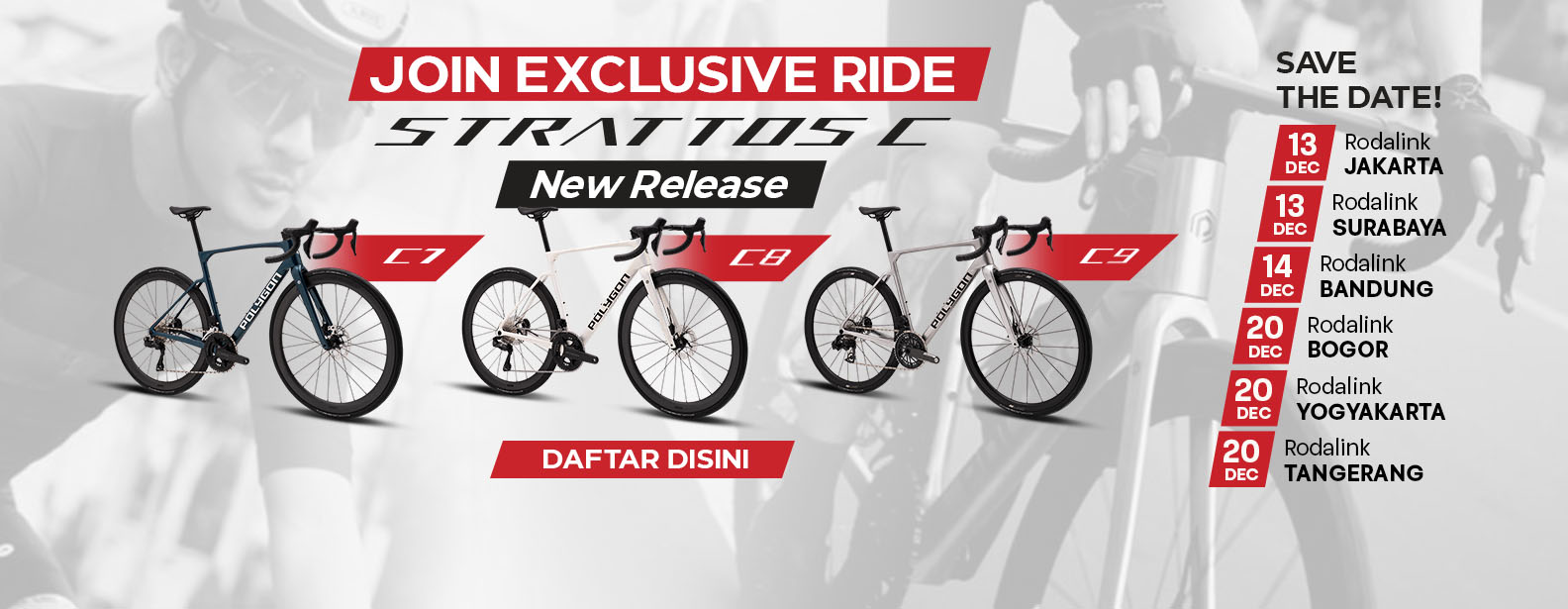 Join test ride Strattos C Road Bike terbaru Join test ride Strattos C Road Bike terbaru