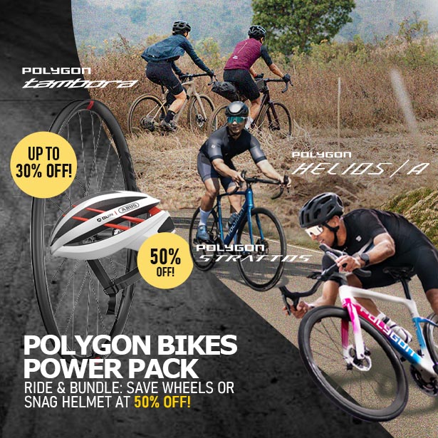 Polygon Drop-Bar Bike Deals Double Benefits