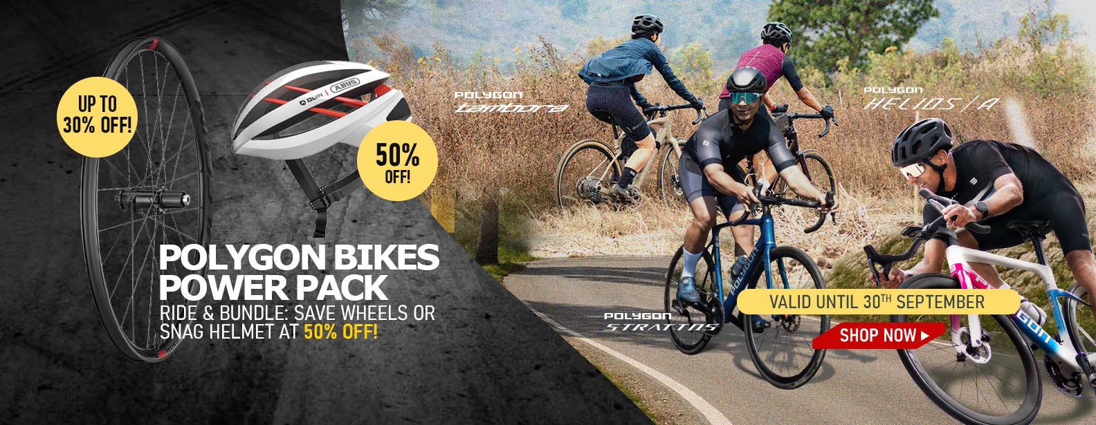 Polygon Drop-Bar Bike Deals Double Benefits