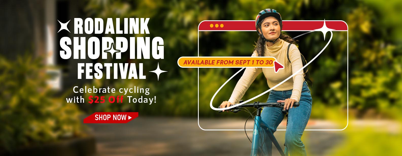September Shopping Festival: With $25 Off